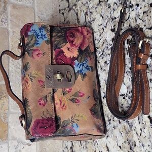 Patricia Nash Carisbrooke Satchel Crossbody